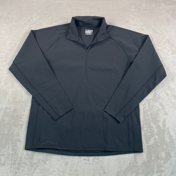 KUIU Enduro Wicking Makspec 1/4 Zip Pullover Men 2XL Black Performance NWOT - Picture 4 of 7